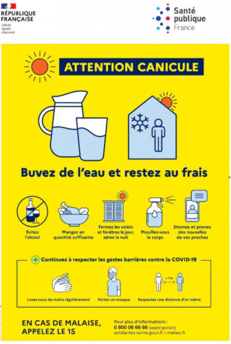 Canicule : Adopter les bons gestes