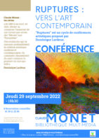 Conférence artistique : Claude Monet