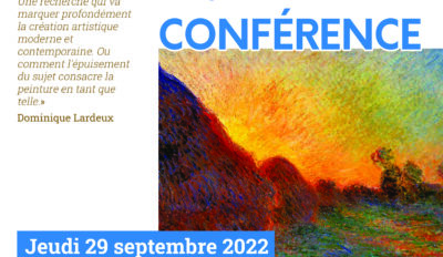 Conférence artistique : Rupture vers l’art contemporain
