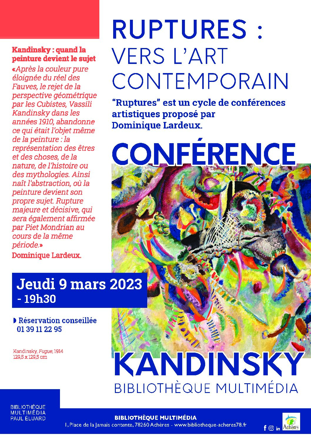 Ruptures : Conférence artistique – Vassily Kandinsky