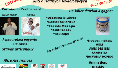 Journée culturelle avec GKB : la Guadeloupe