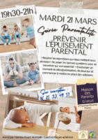 Soirée Parentalité : Prévenir l’épuisement parental