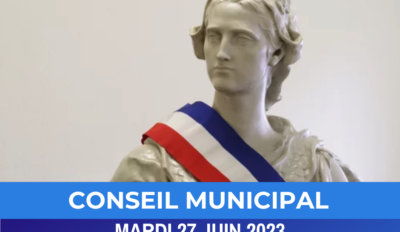 Conseil Municipal du mardi 27 juin 2023
