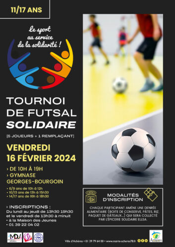 Tournoi de Futsal solidaire