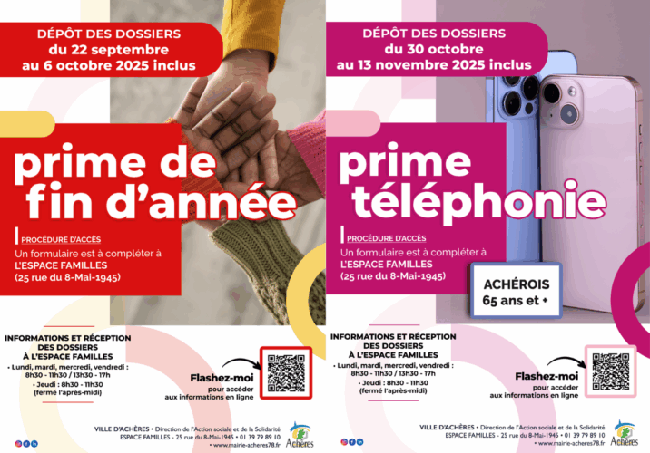 Primes : fin d’année et téléphonie