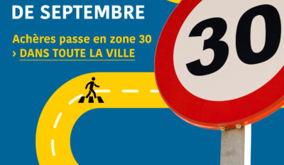 Achères passe en « zone 30 »