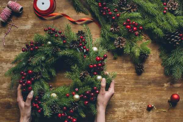 Atelier Couronne de Noël