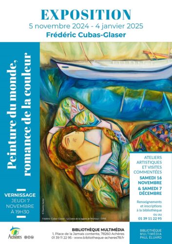 Vernissage : « Frédéric Cubas-Glaser : peinture du monde, romance de la couleur »