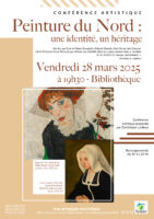 **Bibliothèque** Conférence artistique : « Peinture du Nord : une identité, un héritage »