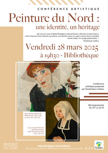 **Bibliothèque** Conférence artistique : « Peinture du Nord : une identité, un héritage »