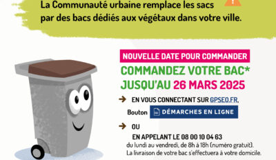 Collecte des végétaux – Nouvelle prolongation