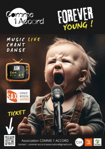 Spectacle « Forever Young » – samedi 28 juin