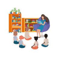 **Bibliothèque** – Heure du conte – jeudi 5 juin