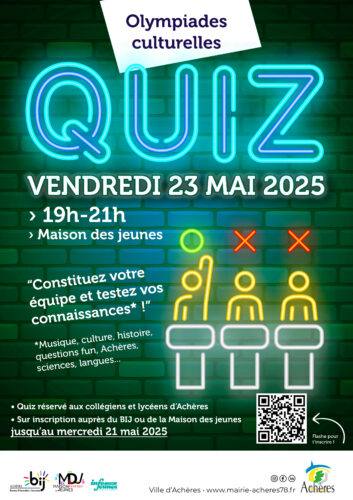 Olympiades culturelles – Quiz
