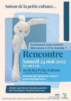Rencontre autour de la petite enfance : Samedi 24 mai