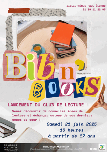 **Bibliothèque** Café littéraire – samedi 21 juin 2025