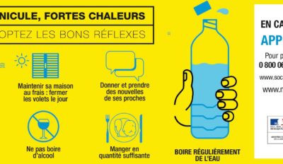CANICULE, VIGILANCE ! Week-end du 21 – 22 juin