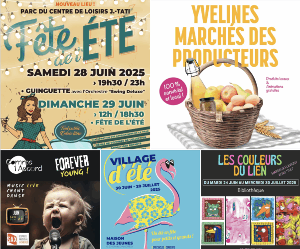 Votre weekend à Achères – Juin 2025