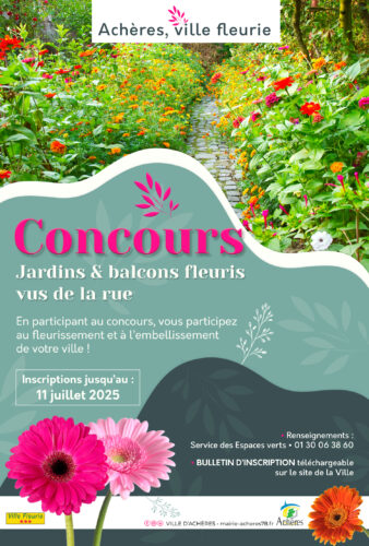 Concours balcons fleuris 2025