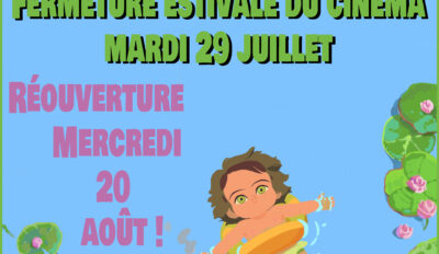 — Pandora — Fermeture estivale : 29 Juillet au 20 Août