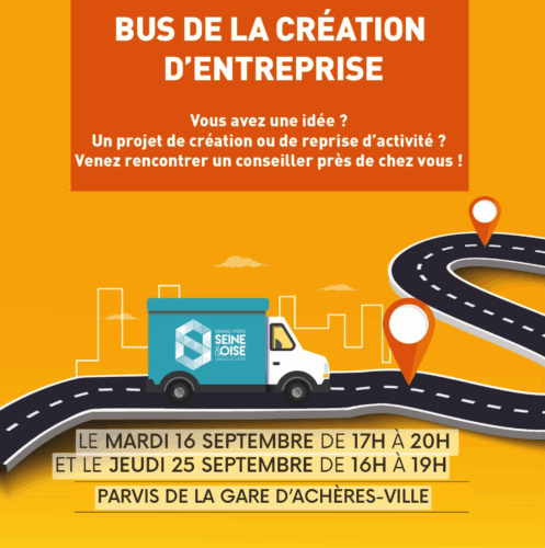Le Bus de la Création d’Entreprise : Jeudi 25 Septembre 2025