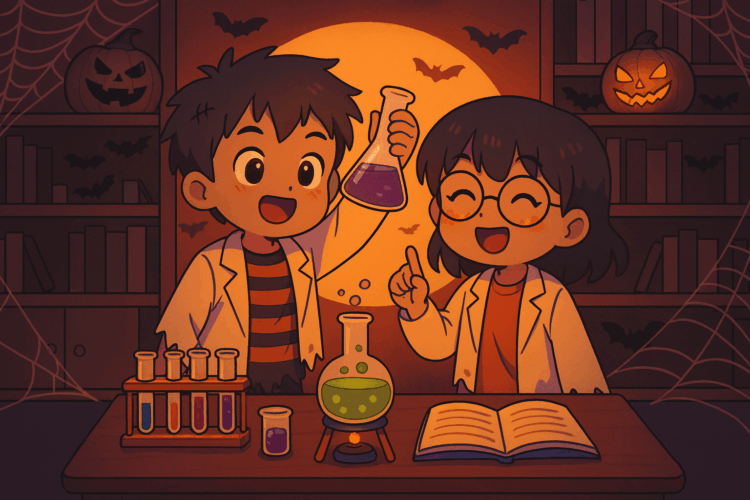 **Bibliothèque** Atelier scientifique « Sciences d’Halloween »