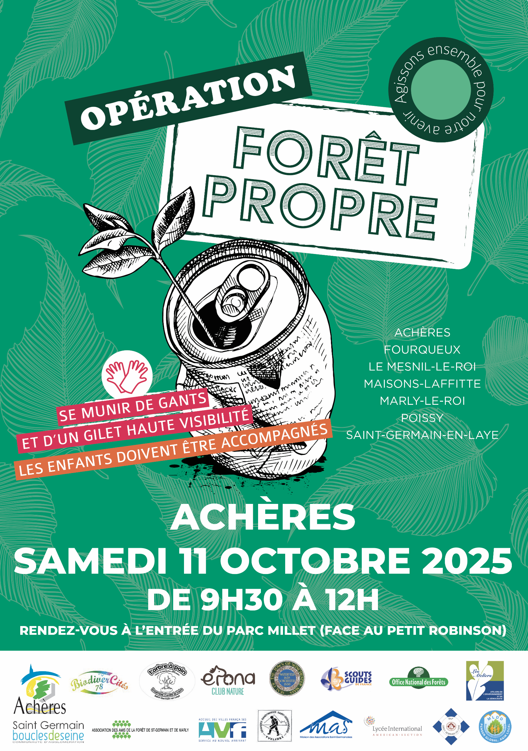 Opération « Forêt Propre » – Samedi 11 octobre 2025