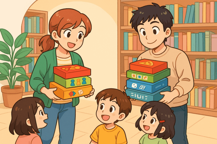 **Ludothèque + Bibliothèque** – L’heure du jeu – Mercredi 22 octobre 2025