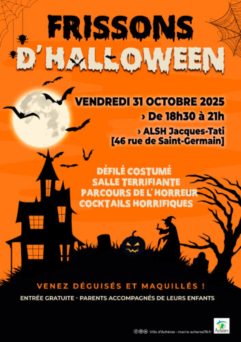 Halloween à l’ALSH Jacques-Tati – Vendredi 31 octobre 2025