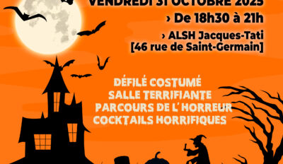 Halloween à l’ALSH Jacques-Tati – Vendredi 31 octobre 2025