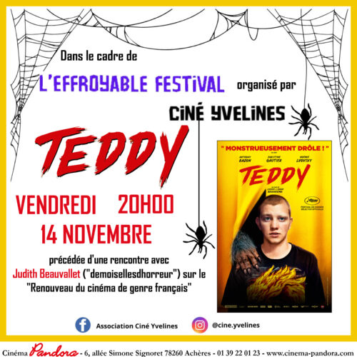 –Pandora– « Teddy » précédée d’une rencontre avec Judith Beauvallet