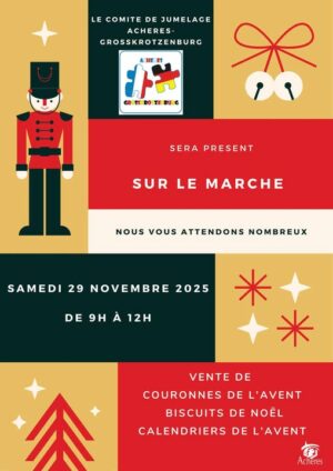 Marché de l’Avent – Samedi 29 novembre 2025