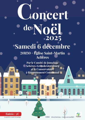 Concert de Noël – Samedi 6 décembre 2025