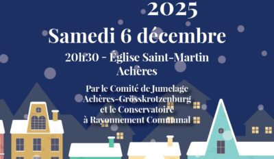 Concert de Noël – Samedi 6 décembre 2025