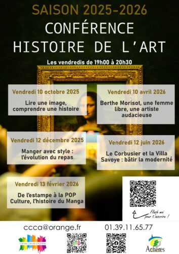 Conférence histoire de l’art – vendredi 13 février 2026