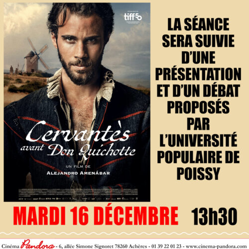 –Pandora– Séance / débat : Cervantes avant Don Quichotte