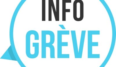 Informations : Grève du Mardi 2 décembre