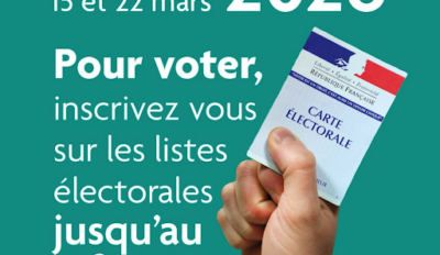 INSCRIPTION SUR LES LISTES ÉLECTORALES 2026