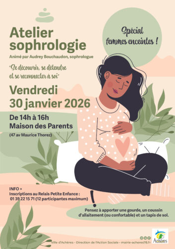 Atelier de sophrologie spécial femmes enceintes – vendredi 30 janvier 2026