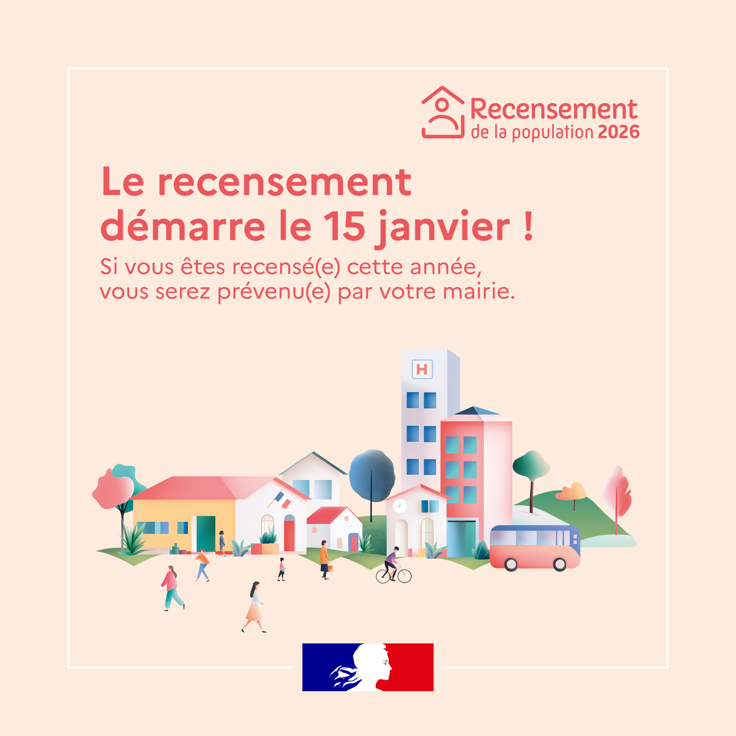 Recensement de la population 2026