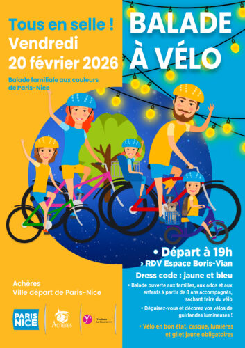 Balade à vélo – vendredi 20 février 2026