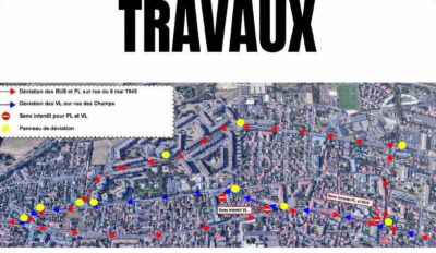 Déviation de circulation du 23 au 27 février 2026