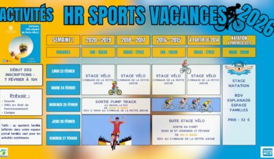 Programme HR Sport Février 2026