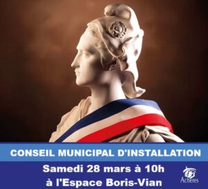Conseil municipal d&rsquo;installation – Samedi 28 mars 2026