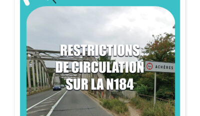 Restrictions de circulation sur la N184