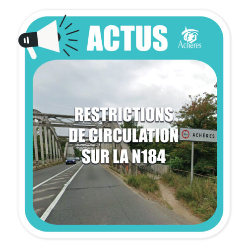 Restrictions de circulation sur la N184