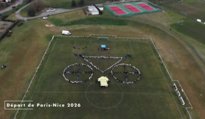 Grand départ de Paris-Nice 2026 à Achères : le film