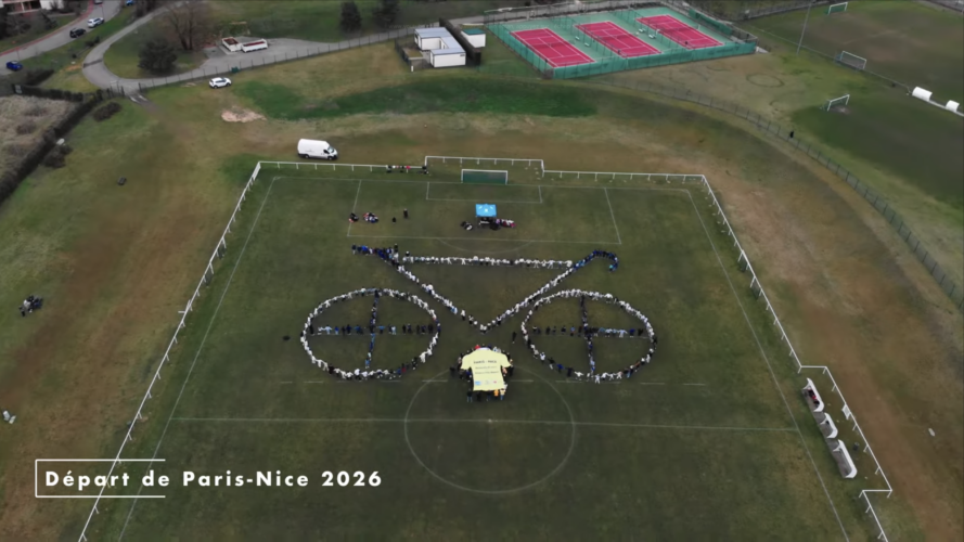 Grand départ de Paris-Nice 2026 à Achères : le film