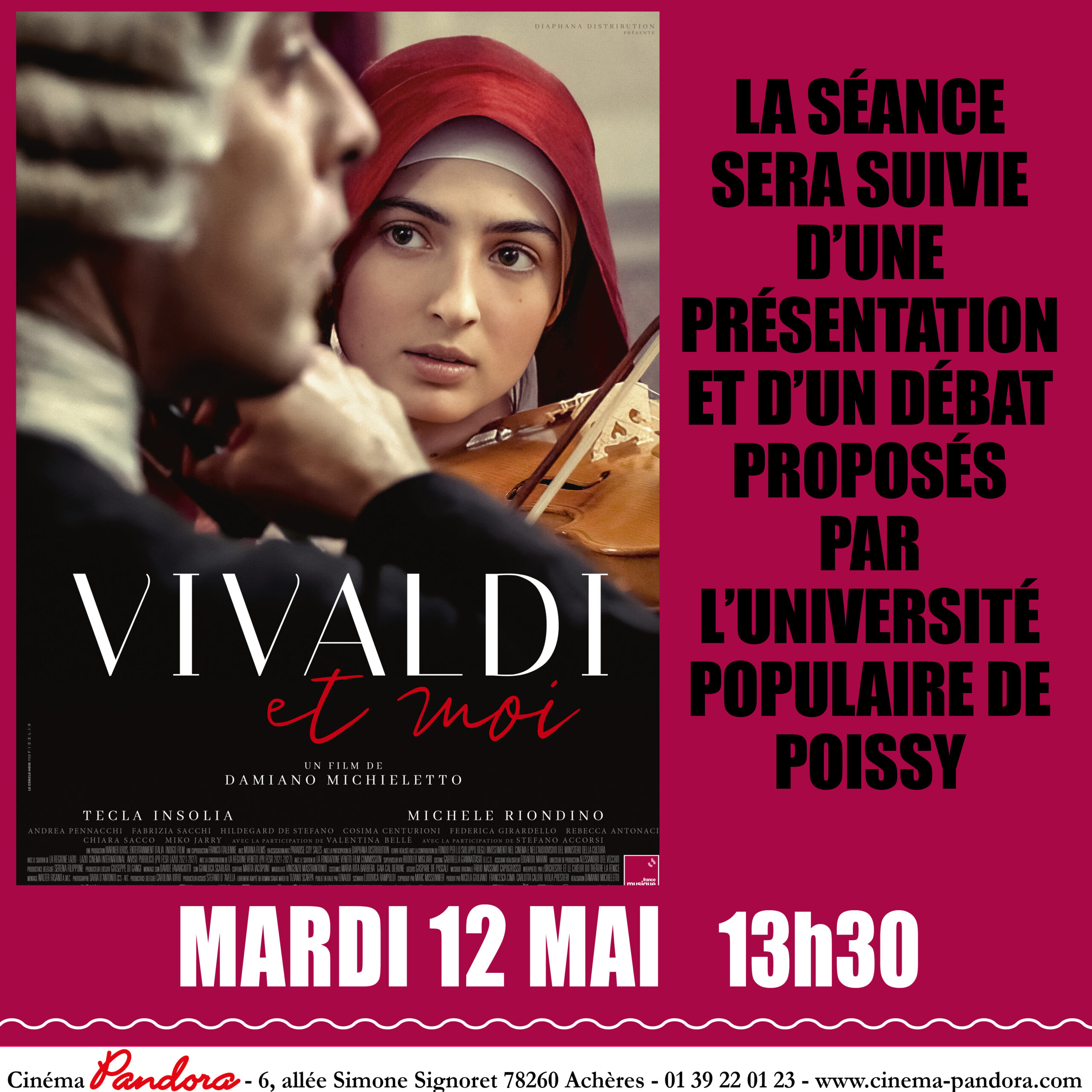 –Pandora– Vivaldi et moi : séance suivi d’une dédicace