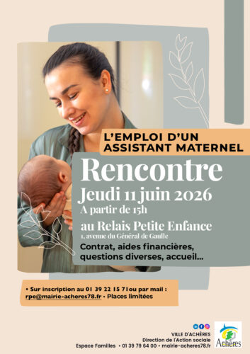 L’emploi d&rsquo;un assistant maternel : jeudi 11 juin